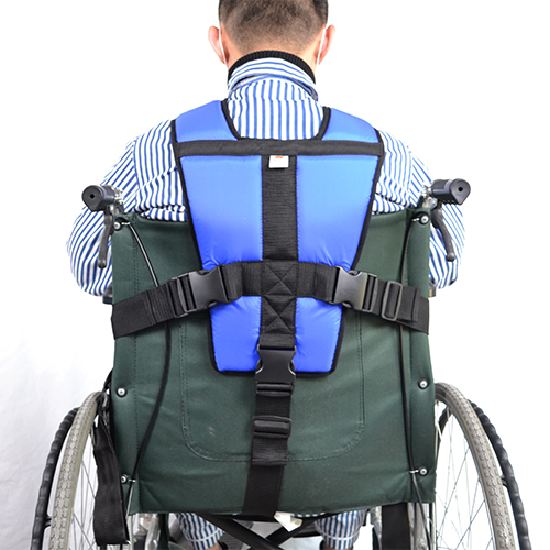 Wheelchair multi-purpose security constraint vest