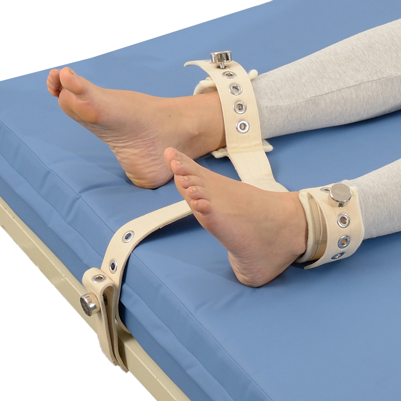 The both feet” T” ties a belt approximately