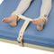 The both feet” T” ties a belt approximately